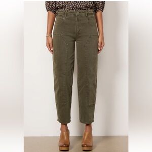 Soft Barrel Utility Denim